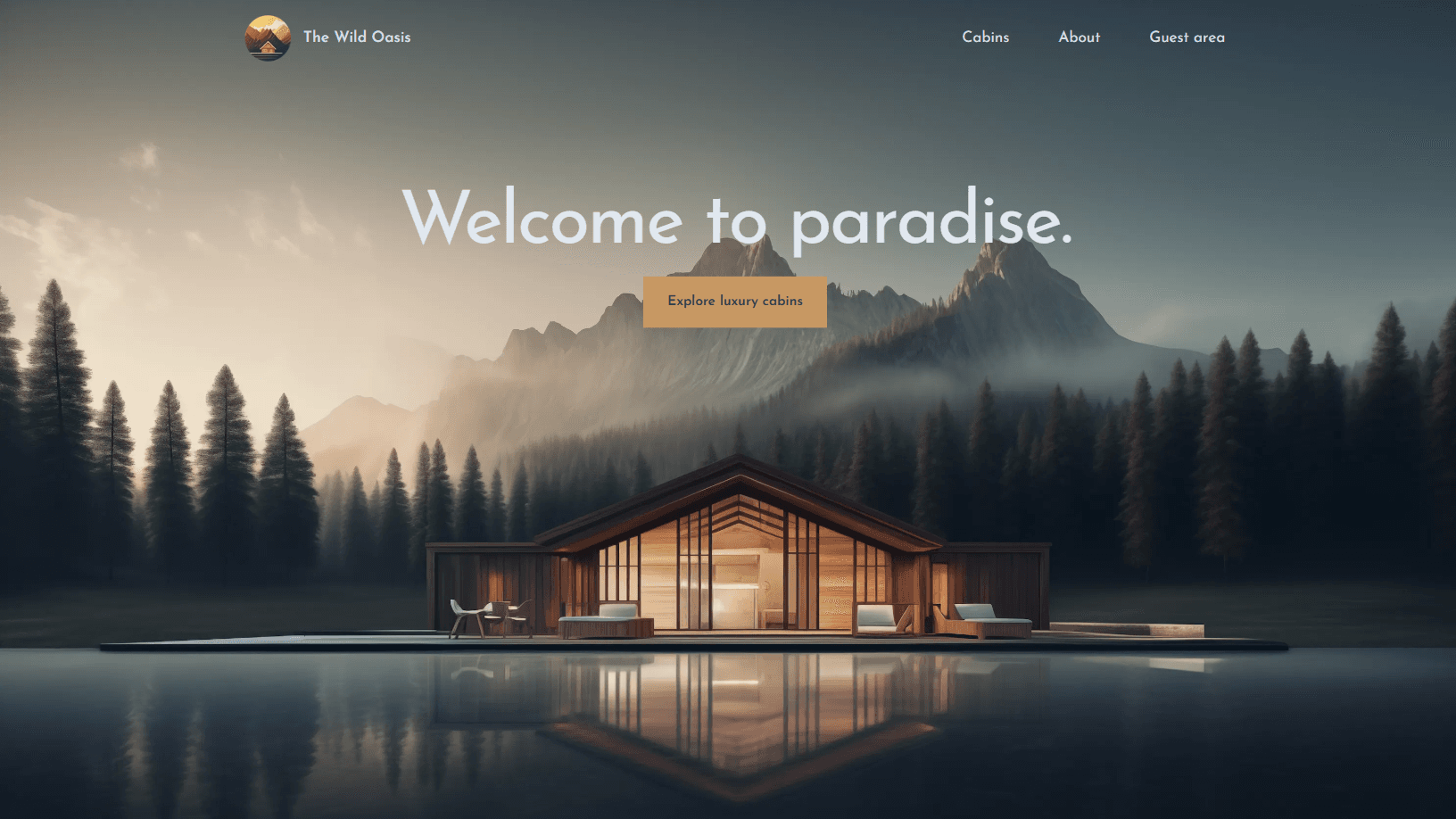 The Wild Oasis – Customer Website